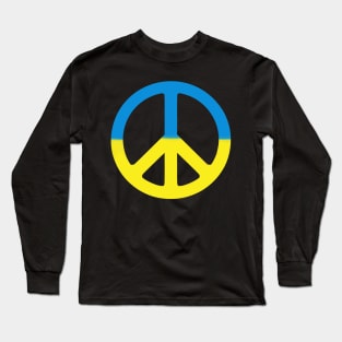 World Peace Ukraine Art Graffiti Activist Long Sleeve T-Shirt